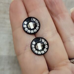 Vintage Rotary Phone Dial Earrings